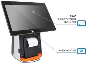 PC Pos DVA 50P con stampante non fiscale integrata